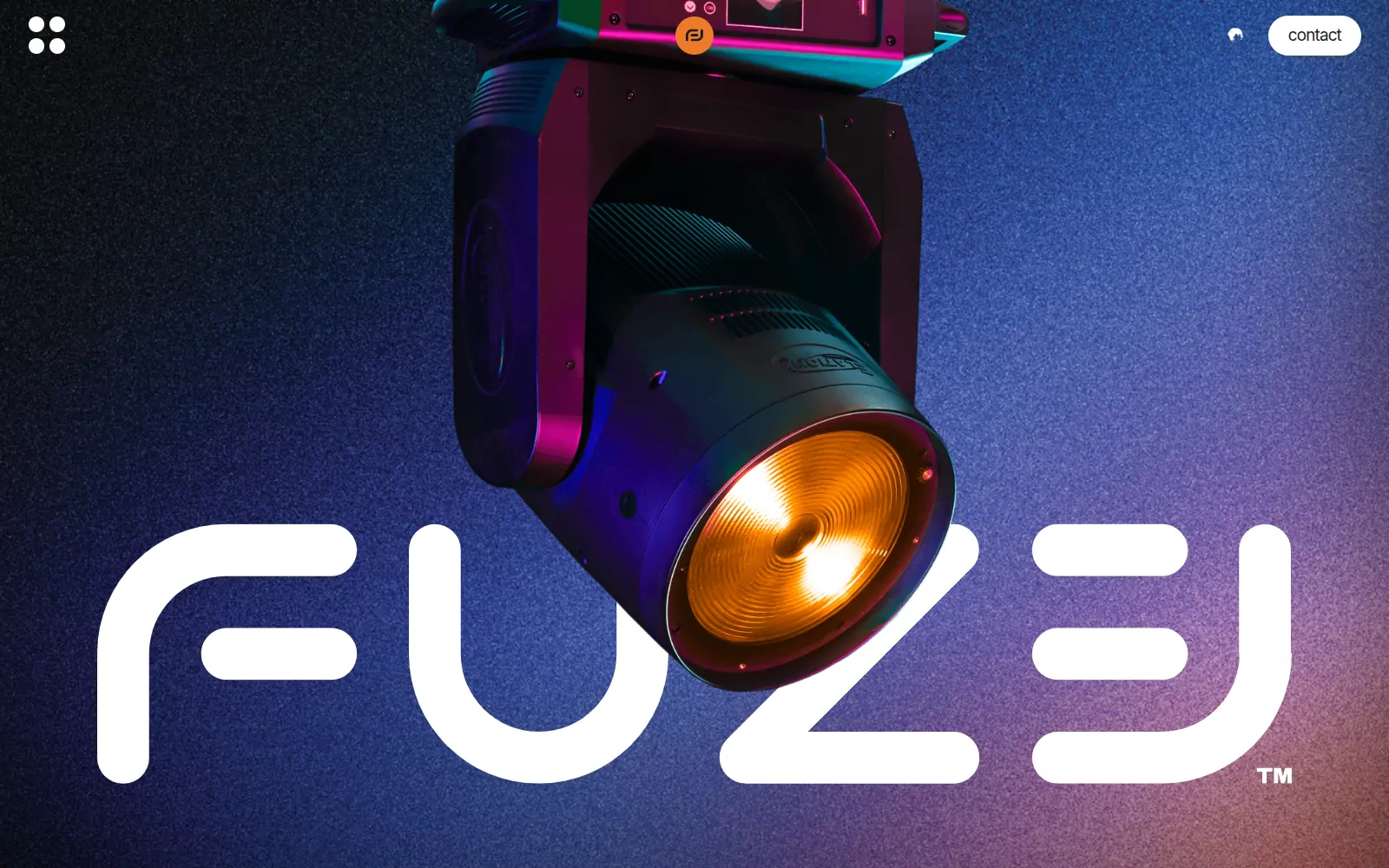 Fuze landing page