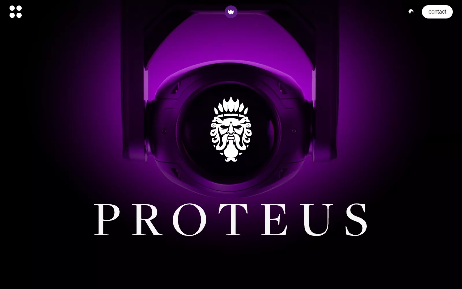 Proteus landing page
