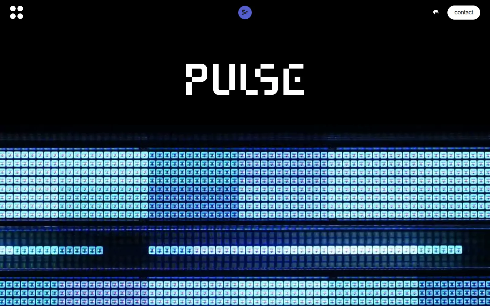 Pulse landing page